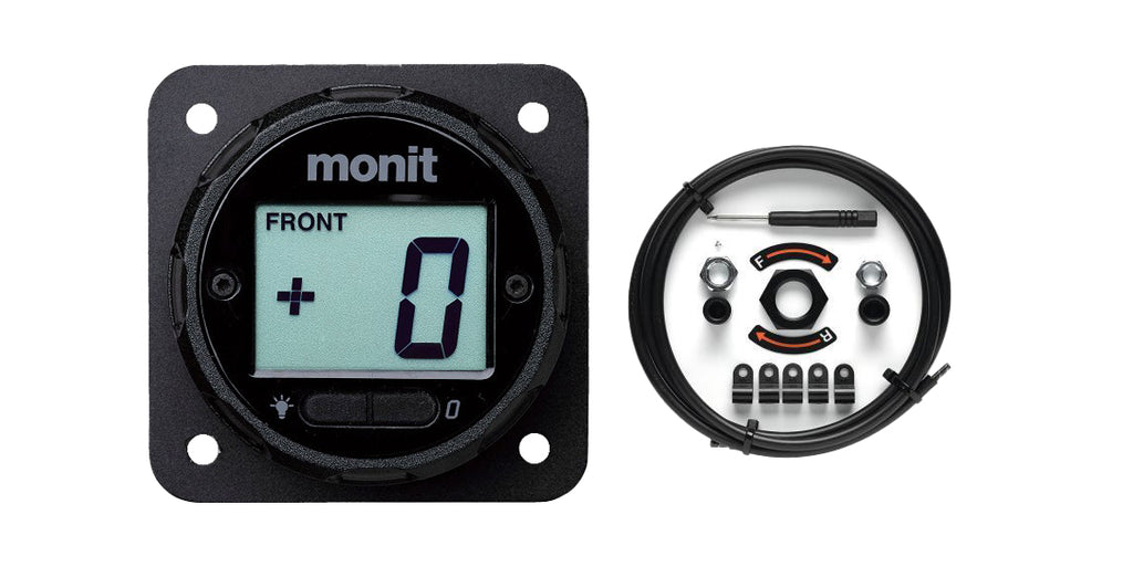 MONIT BD01-2-BK - Brake Bias Adj Digital Flat Panel Mnt Black image