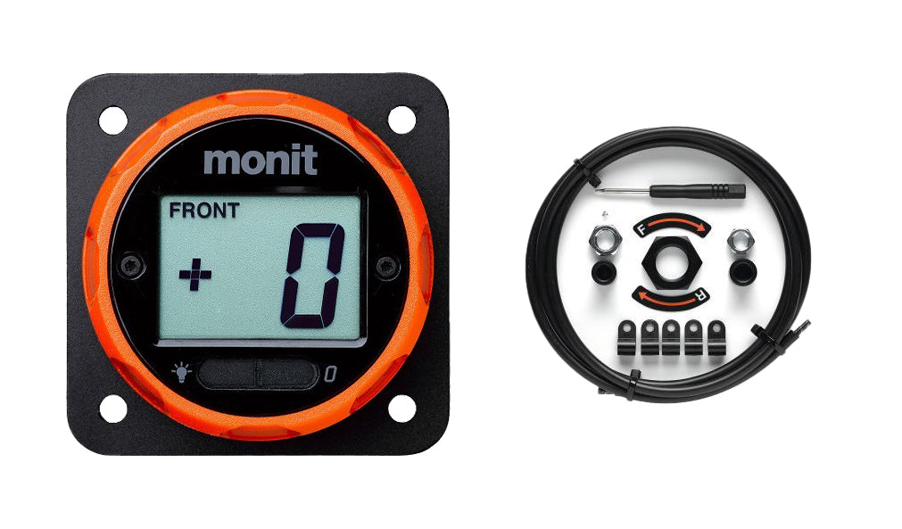 MONIT BD01-2-OR - Brake Bias Adj Digital Flat Panel Mnt Orange image