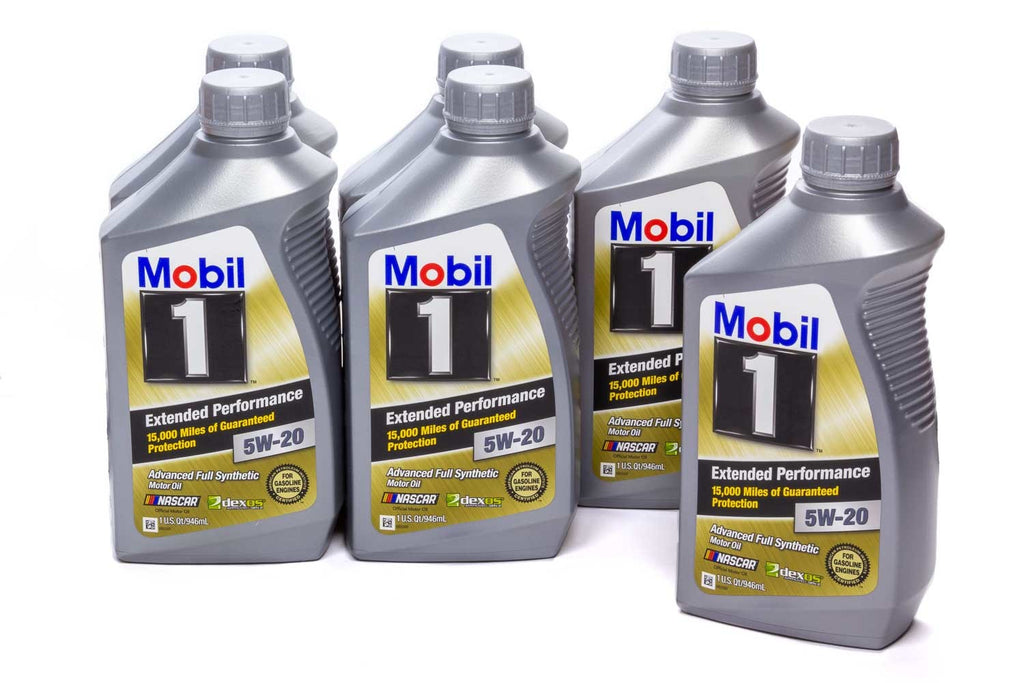 MOBIL 1 102989 - 5w20 EP Oil Case 6x1Qt Bottles Dexos image