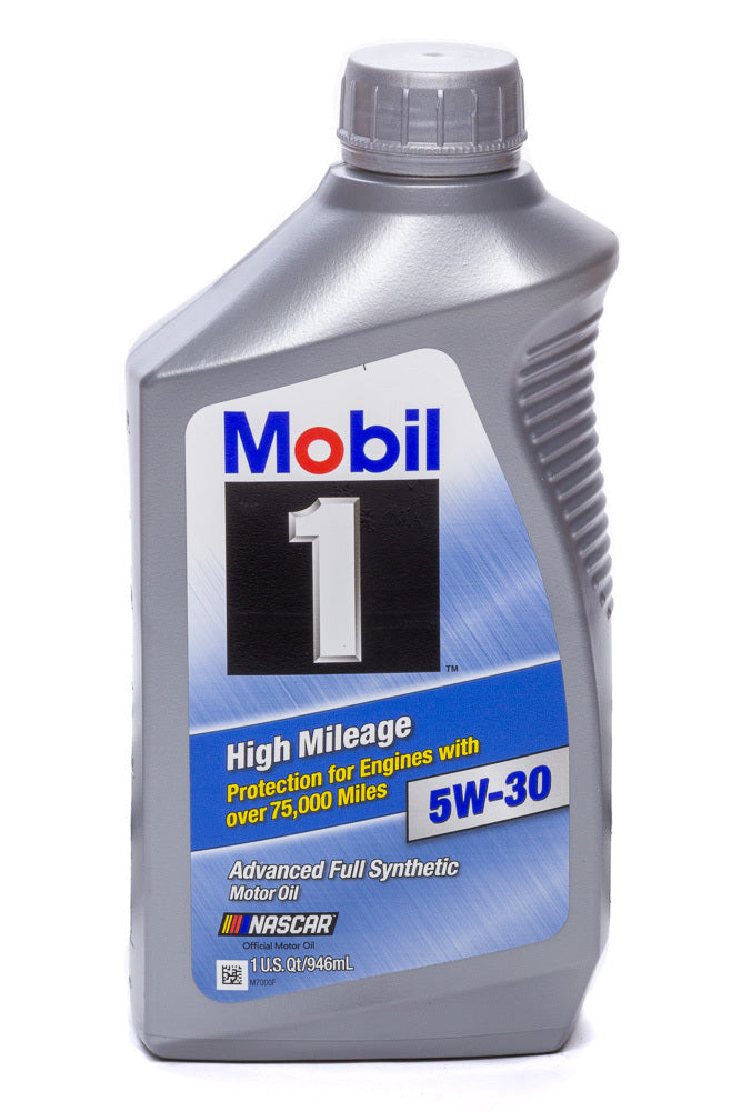 MOBIL 1 103767-1 - 5w30 High Mileage Oil 1 Qt image