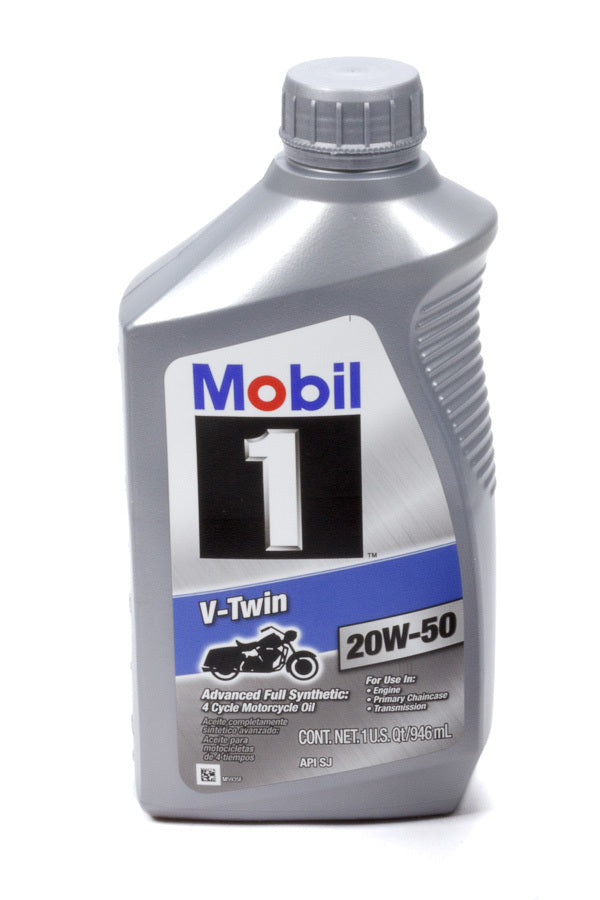 MOBIL 1 112630-1 - 20w50 V-Twin Oil 1 Qt  image