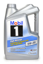 Load image into Gallery viewer, MOBIL 1 120768-1 - 5w20 High Mileage Oil 5 Qt Bottle image