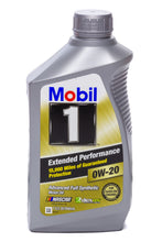 Load image into Gallery viewer, MOBIL 1 120926-1 - 0w20 EP Oil 1 Qt Bottle Dexos image