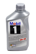 Load image into Gallery viewer, MOBIL 1 122075-1 - 5w50 Synthetic Oil 1 Qt. FS X2 image