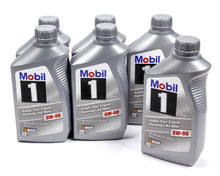 Load image into Gallery viewer, MOBIL 1 122075 - 5w50 Synthetic Oil Case 6x1 Qt. FS X2 image