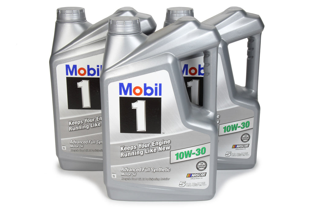 MOBIL 1 122326 - 10w30 Synthetic Oil Case 3x5 Qt. Bottles image