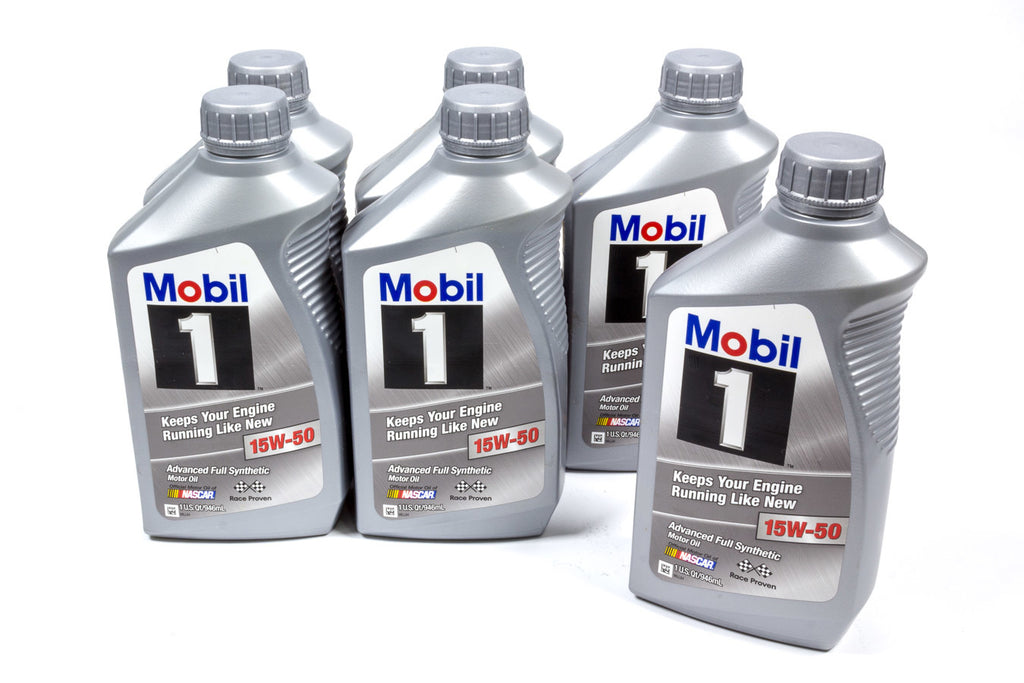 MOBIL 1 122377 - 15w50 FS Oil Case 6x1 Qt  image