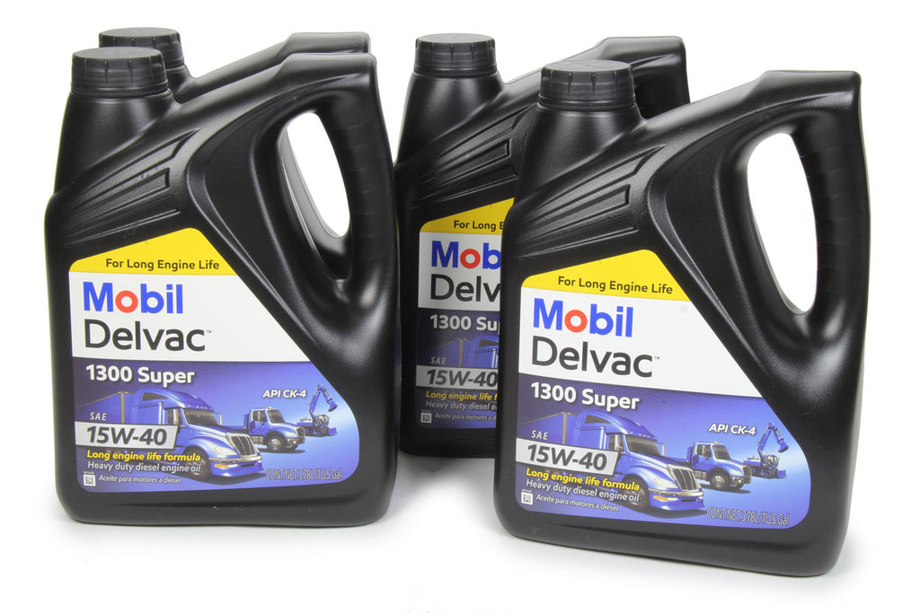 MOBIL 1 122492 - 15W40 Diesel Oil Case 4x1 Gallon image