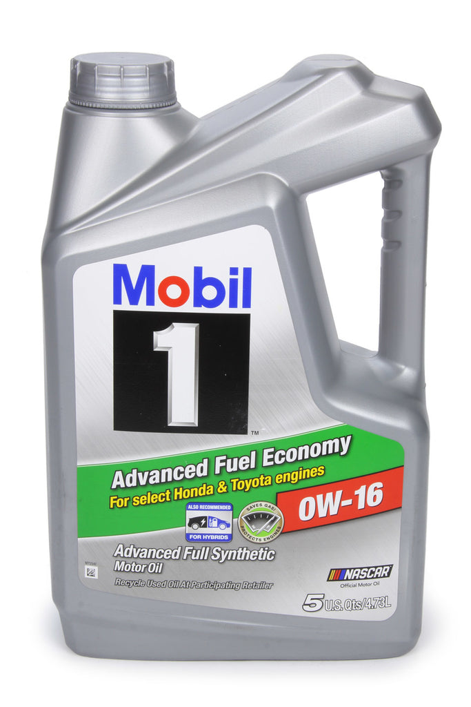 MOBIL 1 124322-1 - Mobil 1 Synthetic Oil 0w16 5 Quart Jug image