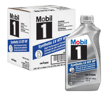 Load image into Gallery viewer, MOBIL 1 124715 - Mobil 1 Synthetic LV ATF HP Case 6 x 1 Quart image