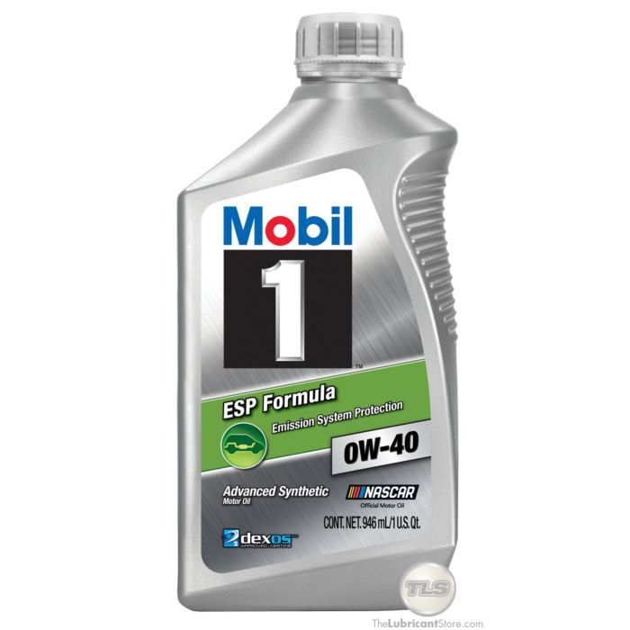 MOBIL 1 124798-1 - 0w40 ESP Oil 1 Quart  image