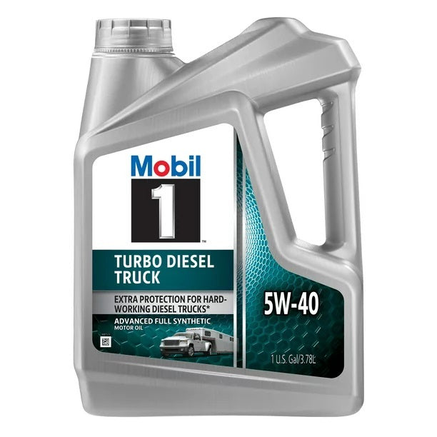 MOBIL 1 127097-1 - 5w40 Turbo Diesel Oil 1 Gallon image