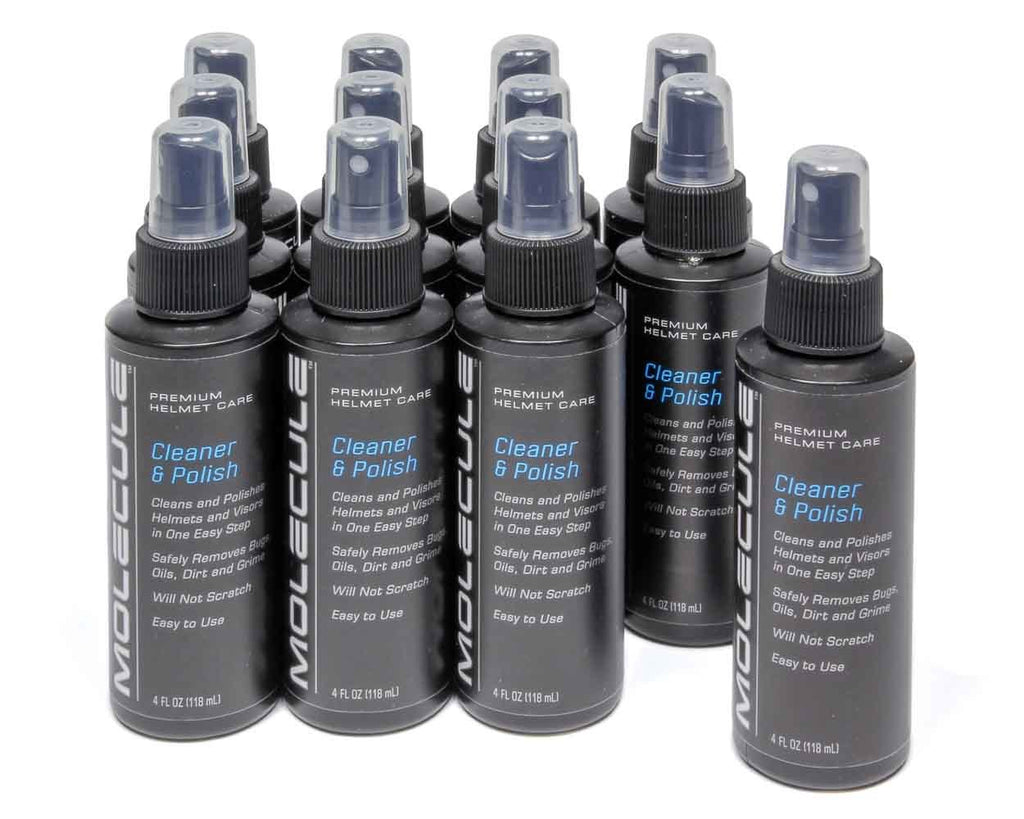 MOLECULE MLHCP-4-12 - Helmet Cleaner & Polish 4oz Spray Case of 12 image