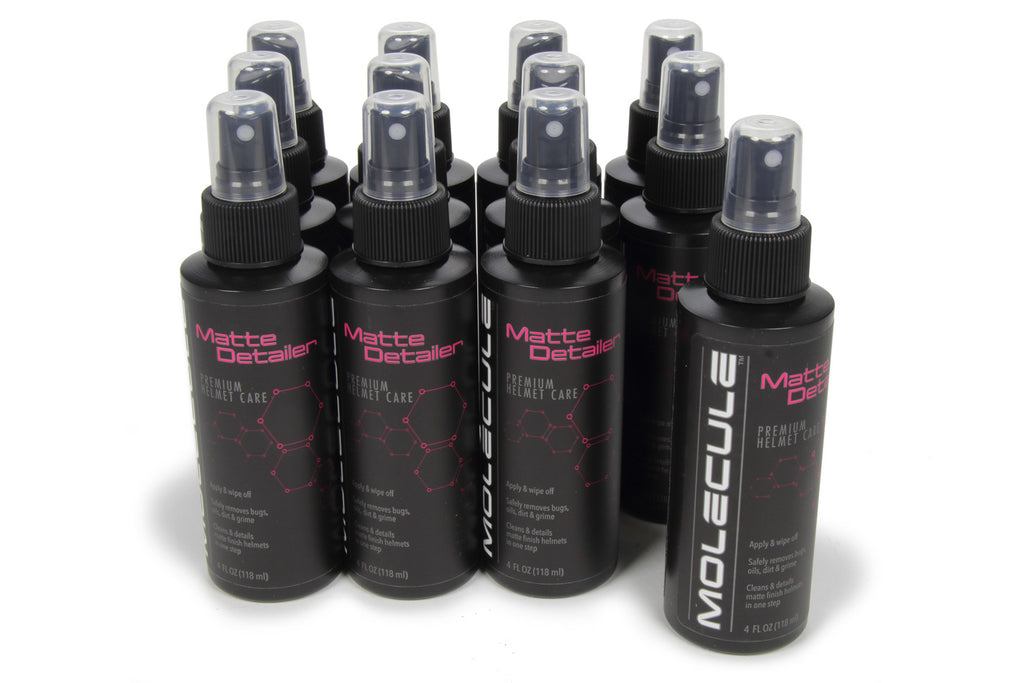 MOLECULE MSHMD-4-12 - Matte Helmet Detailer 4oz Bottle Case Of 12 image