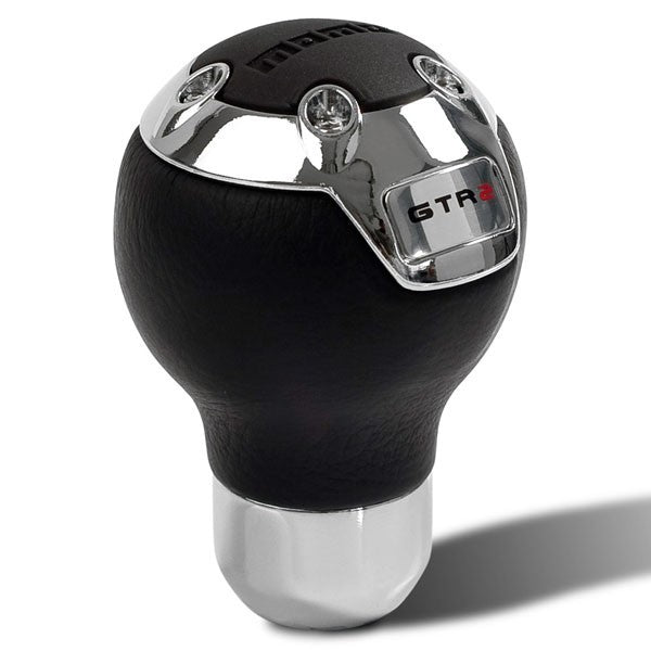 MOMO AUTOMOTIVE ACCESSORIES GTRBK1 - GTR 2 Shift Knob Leather image