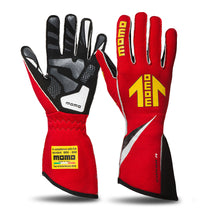 Load image into Gallery viewer, MOMO AUTOMOTIVE ACCESSORIES GUCORSARED11 - Corsa R Gloves External Stitch Precurved Large image