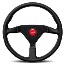 Load image into Gallery viewer, MOMO AUTOMOTIVE ACCESSORIES MCL32BK3B - Monte Carlo 320 Steering Leather Red Stich image