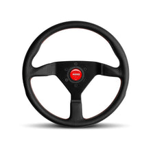 Load image into Gallery viewer, MOMO AUTOMOTIVE ACCESSORIES MCL35BK3B - Monte Carlo 350 Steering Leather Red Stich image