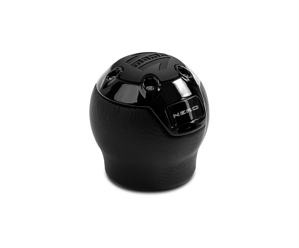 MOMO AUTOMOTIVE ACCESSORIES NERBK1-R - Nero Shift Knob Leather Reverse Lift image