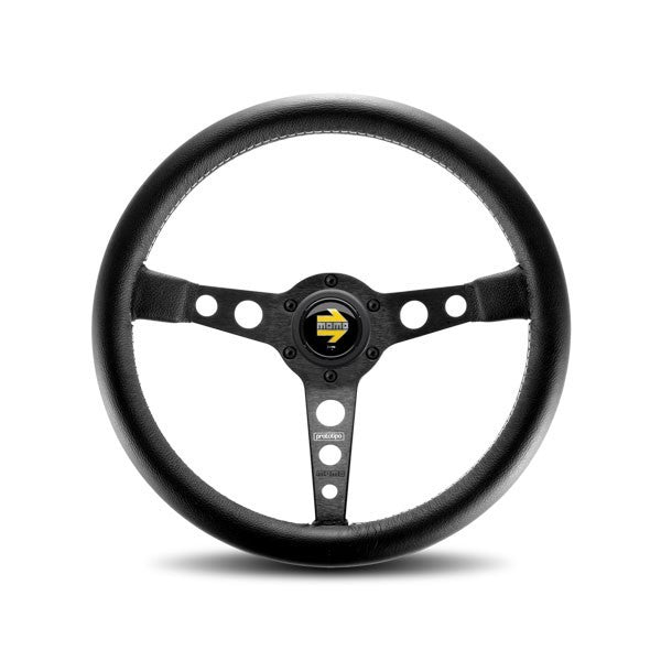 MOMO AUTOMOTIVE ACCESSORIES PRO35BK2B - Prototipo Steering Wheel Black Leather image
