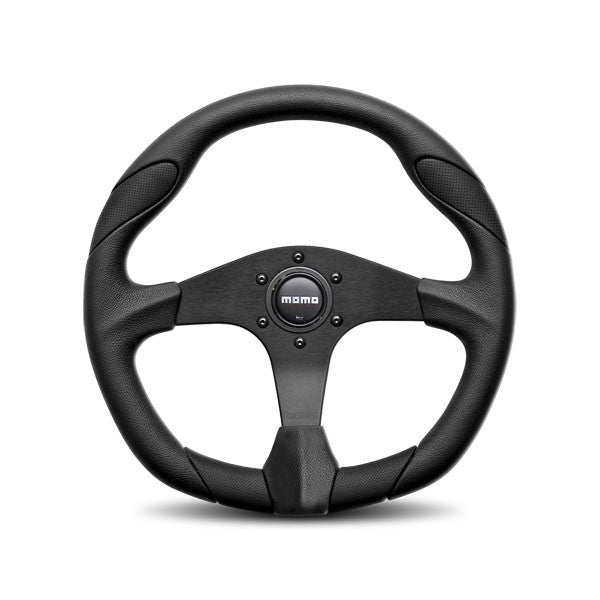 MOMO AUTOMOTIVE ACCESSORIES QRK35BK0B - Quark Steering Wheel Polyurethane Black image