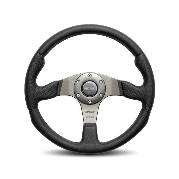 MOMO AUTOMOTIVE ACCESSORIES RCE32BK1B - Race 320 Steering Wheel Leather / Airleather image