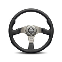 Load image into Gallery viewer, MOMO AUTOMOTIVE ACCESSORIES RCE32BK1B - Race 320 Steering Wheel Leather / Airleather image