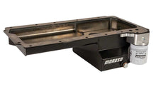 Load image into Gallery viewer, MOROSO 20142 - GM LS Oil Pan w/Billet Oil Filter Adapter 7qts. image