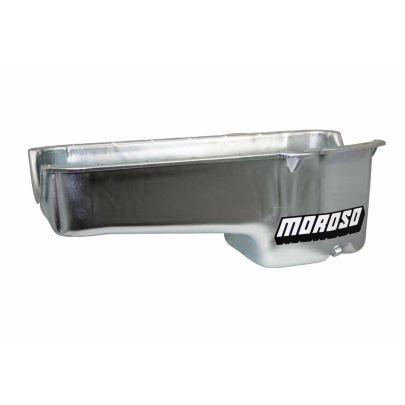 MOROSO 20170 - SBC S/S Oil Pan - 5qt. Pre-80 Blocks image