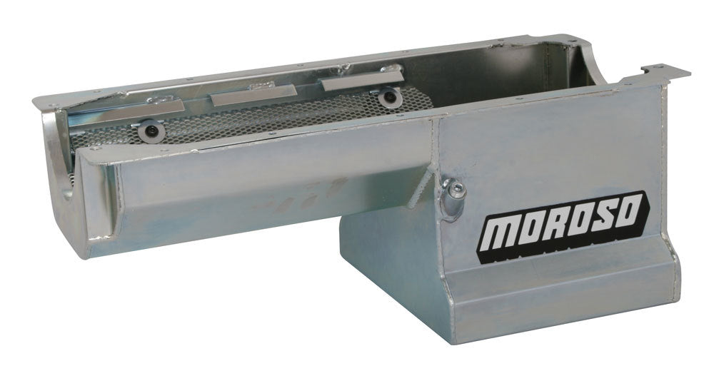 MOROSO 20193 - SBC Street/Strip Oil Pan Fits Rocket Block image