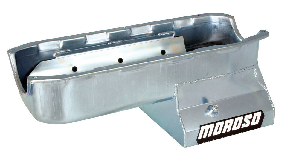 MOROSO 20196 - SBC Steel Oil Pan - 7qt. w/Windage Tray image