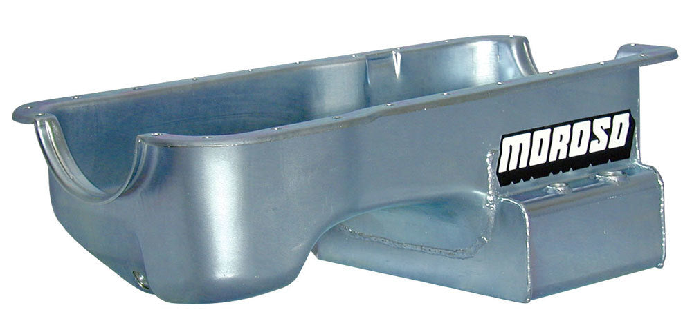 MOROSO 20506 - SBF 5.0L Oil Pan w/Kick- Out Sump- 7qt. image