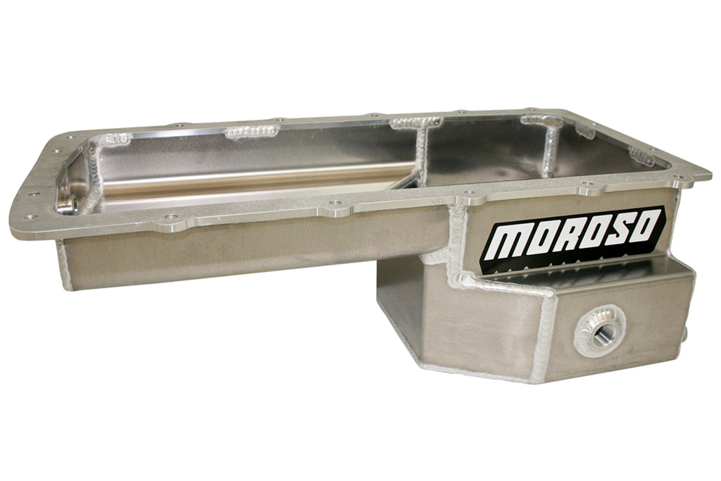 MOROSO 20574 - Oil Pan Ford 5.0L Coyote Drag Race Fabricated Alm image