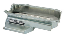 Load image into Gallery viewer, MOROSO 21314 - SBC C/T Power Kickout Oil Pan image