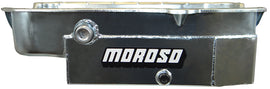 MOROSO 21325 - SBC 8qt CT Oil Pan - LH Dipstick image