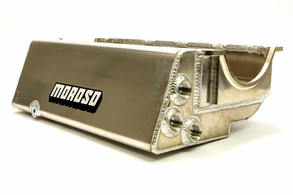 MOROSO 21553 - SBC Dry Sump Oil Pan Sprint Car image