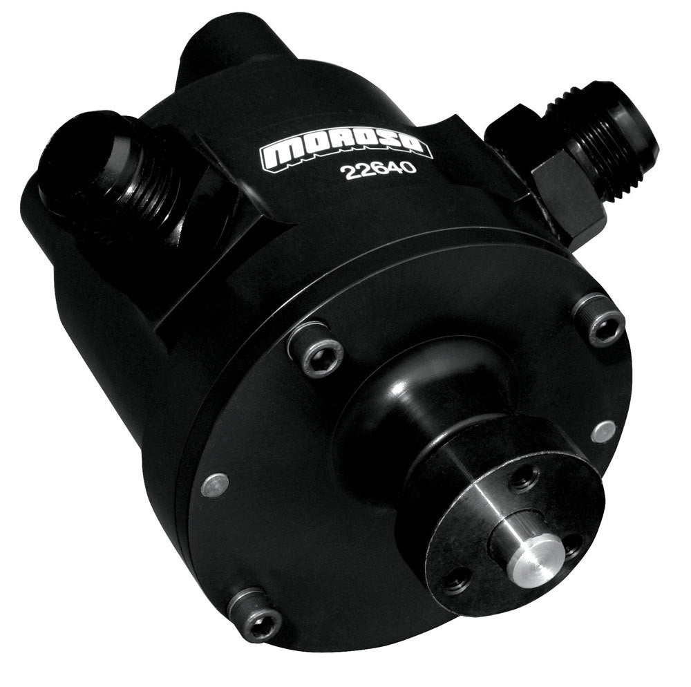 MOROSO 22640 - 3 Vane Vacuum Pump for Wet Sump Oiling Systems image