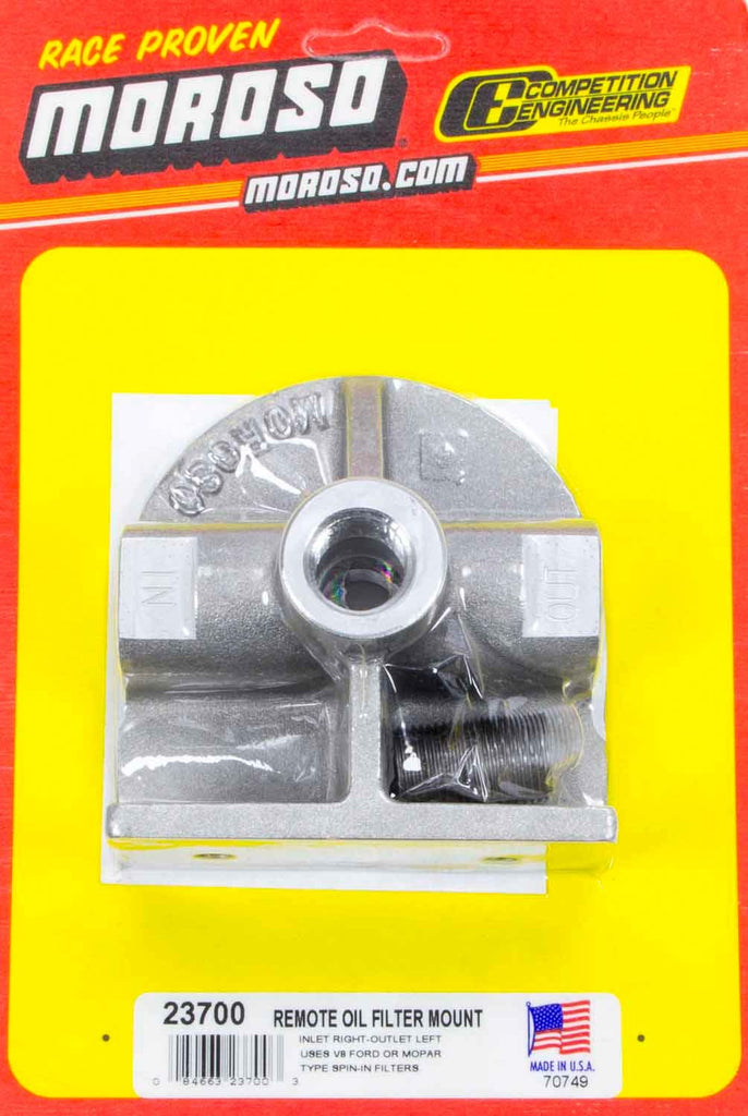 MOROSO 23700 - Ford Oil Filter Mount  image