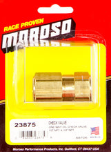 Load image into Gallery viewer, MOROSO 23875 - One Way Oil Check Valve  image