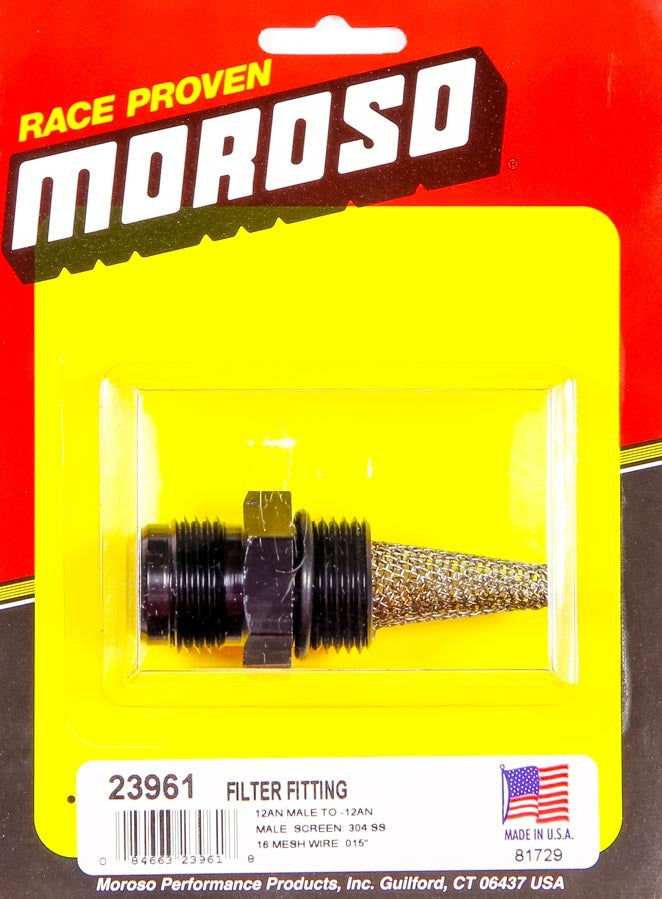 MOROSO 23961 - Filter Fitting - -12AN Male to -12AN Male image