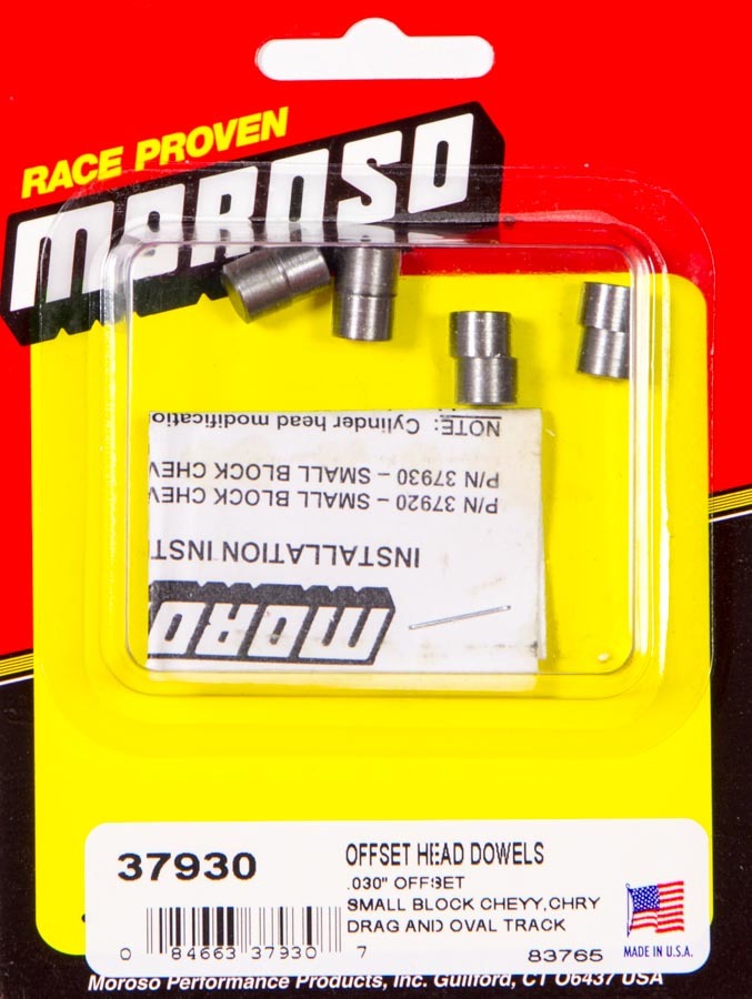 MOROSO 37930 - Sbc Offset Head Dowels  image