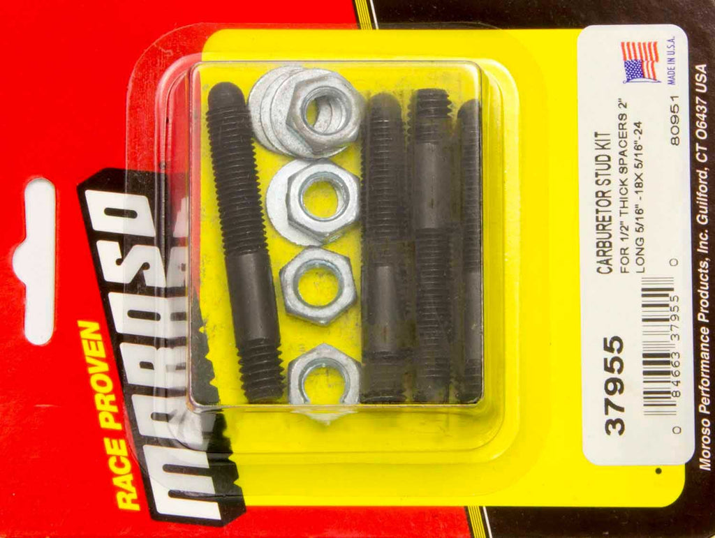 MOROSO 37955 - Carburetor Stud Kit - 2in. image