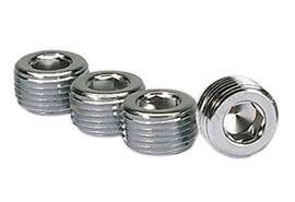 MOROSO 39152 - 3/8in. NPT Chrome Pipe Plug 4 Per Package image