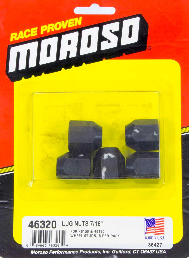 MOROSO 46320 - 7/16-20 Lug Nuts (5pk)  image