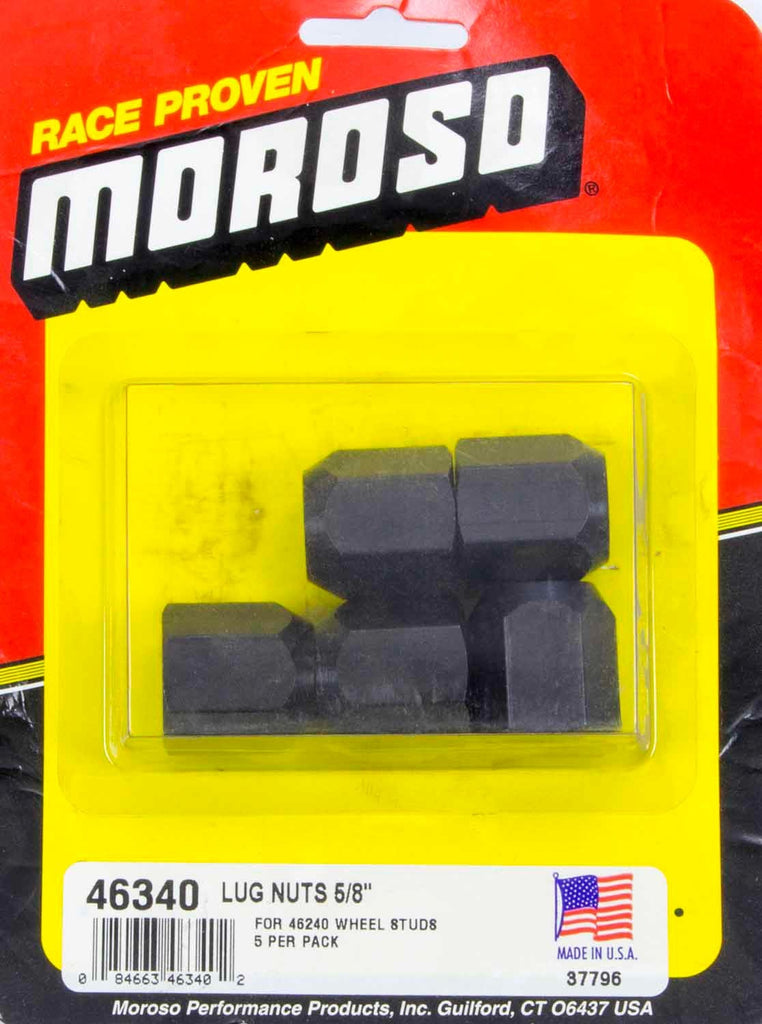 MOROSO 46340 - 5/8-16 Lug Nuts (5pk)  image