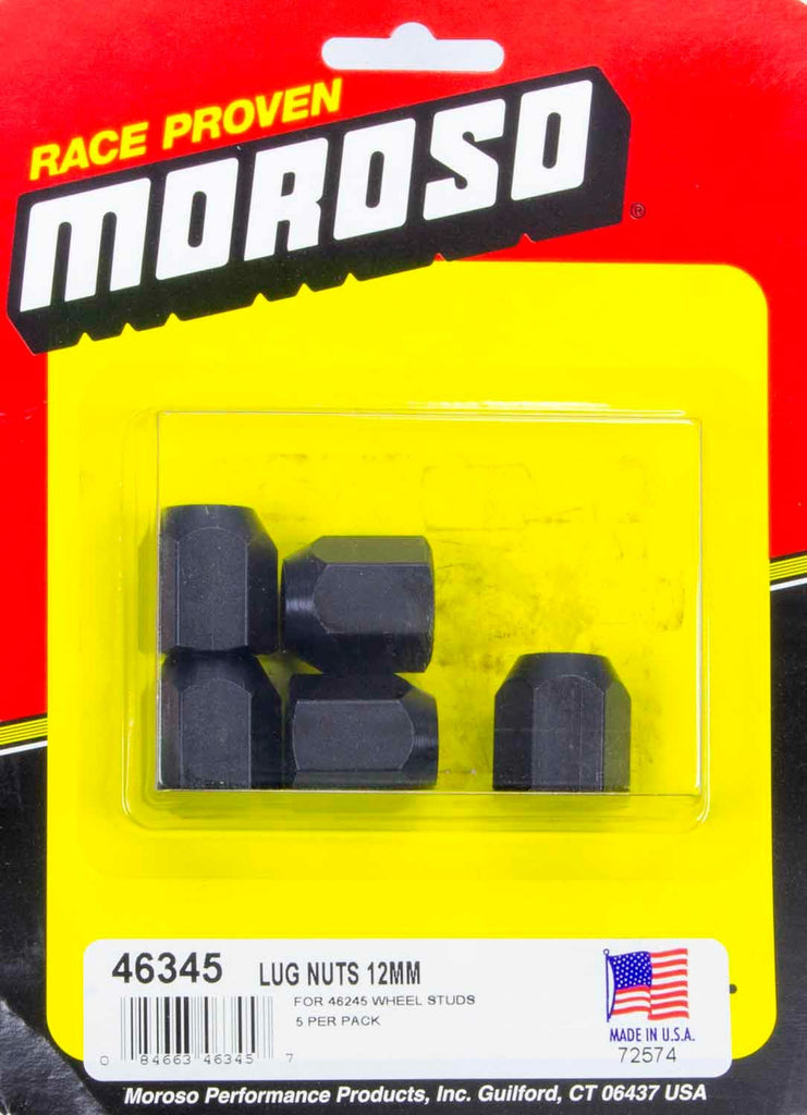 MOROSO 46345 - 12mmx1.5 Lug Nuts (5pk)  image