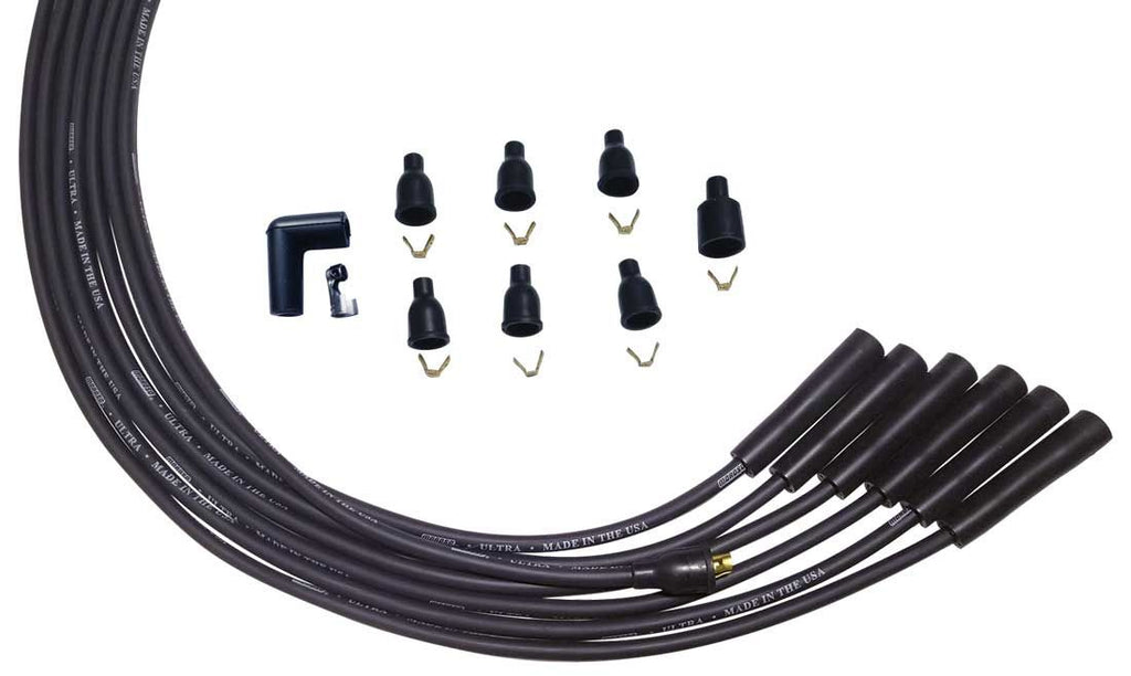 MOROSO 51003 - Ultra Plug Wire Set Universal 6-Cyl Black image