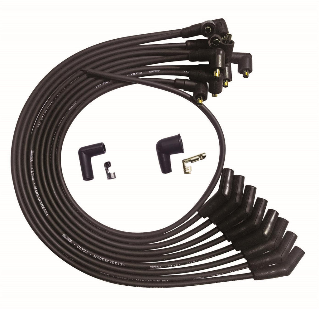 MOROSO 51073 - Ultra Plug Wire Set SBF 351W Black image