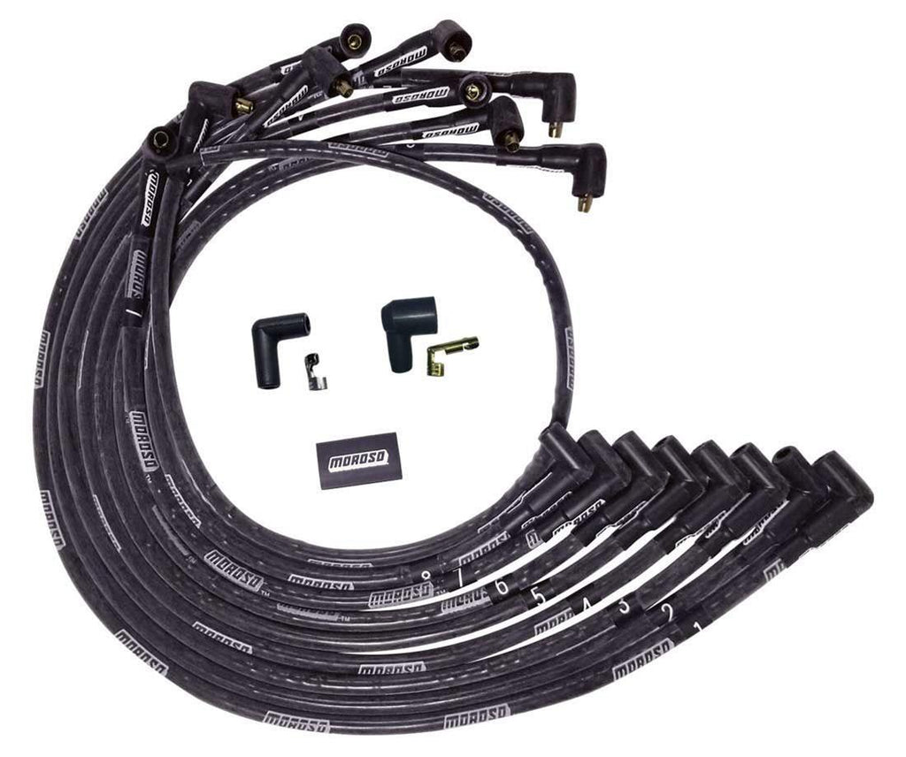 MOROSO 51544 - Ultra Plug Wire Set BBC Under V/C Black image