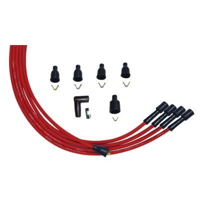 MOROSO 52004 - Ultra Plug Wire Set Universal 4-Cyl Red image